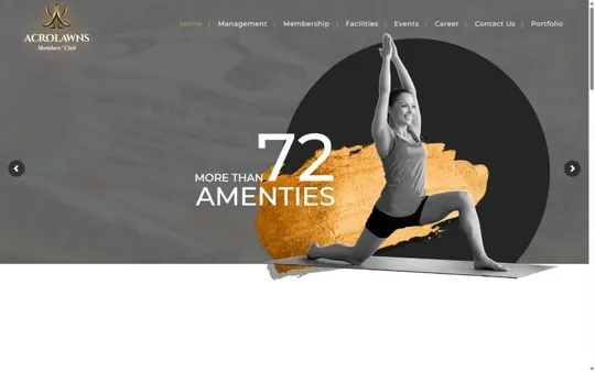 Homepage of Acrolawns