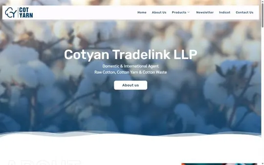 Homepage of Cotyan Tradelink