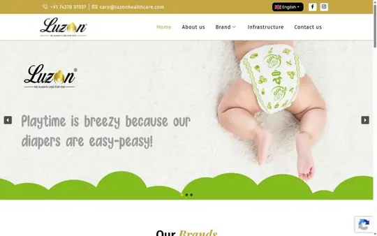 Homepage of Luzon Healthcare